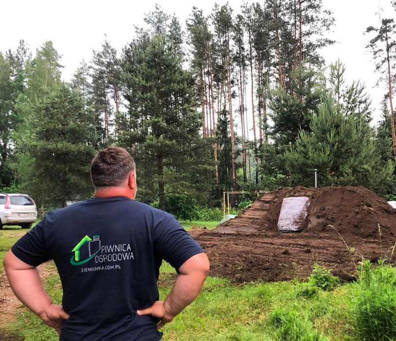 Nowa Gotowa do montażu piwnica ogrodowa 100% szczelna Ziemianka Dowóz