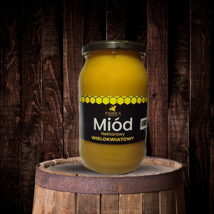 Miód  wielokwiatowy  1,2 kg