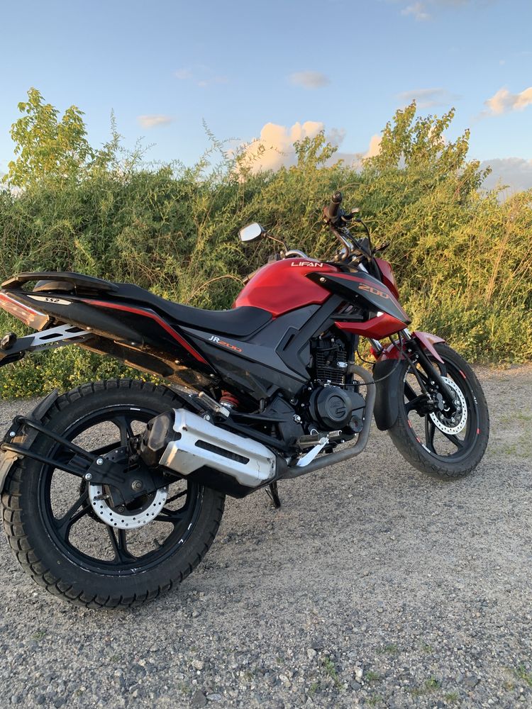 Lifan jr 200 на повному ходу