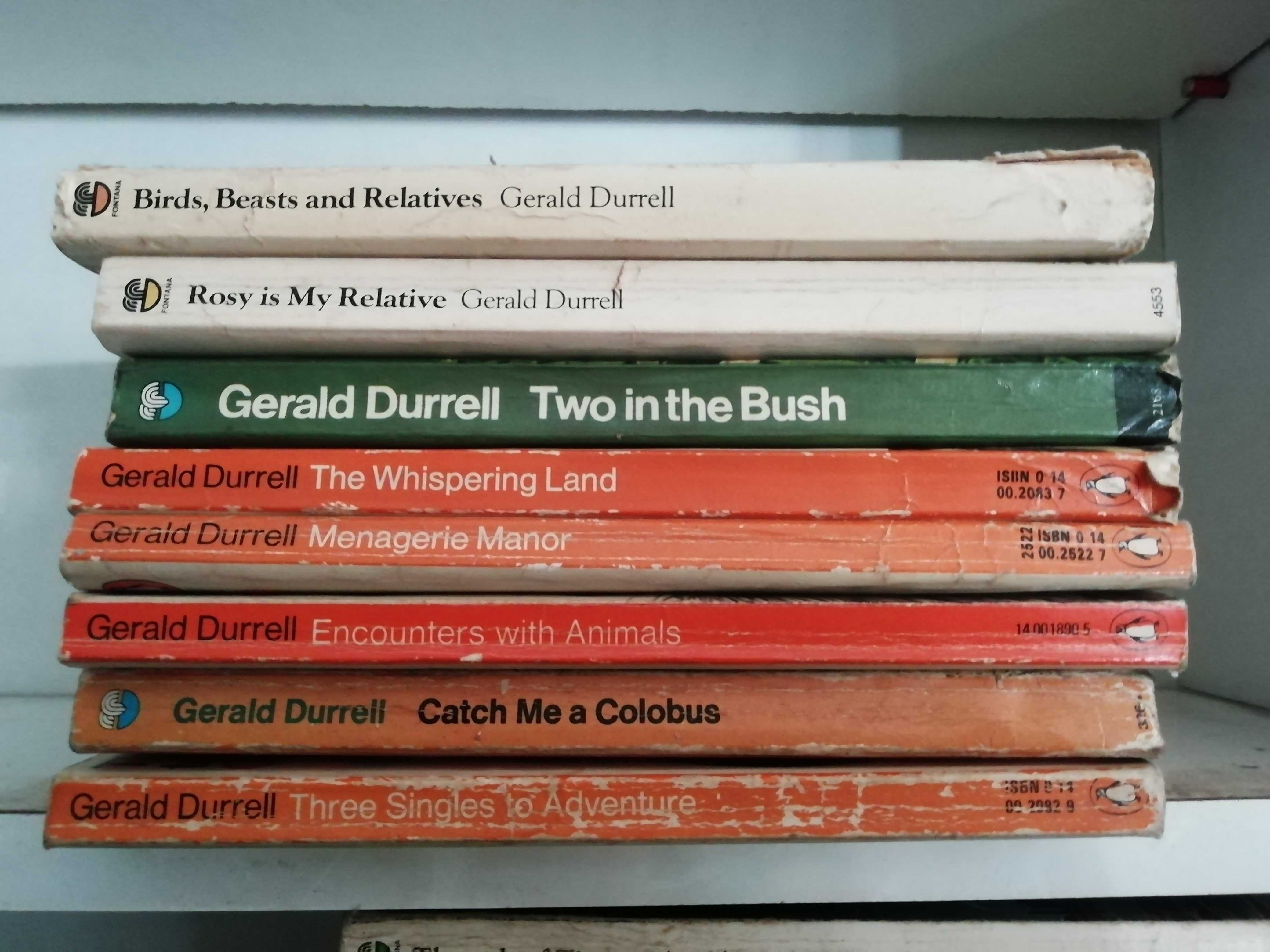 Gerald Durrell - 8 books in english