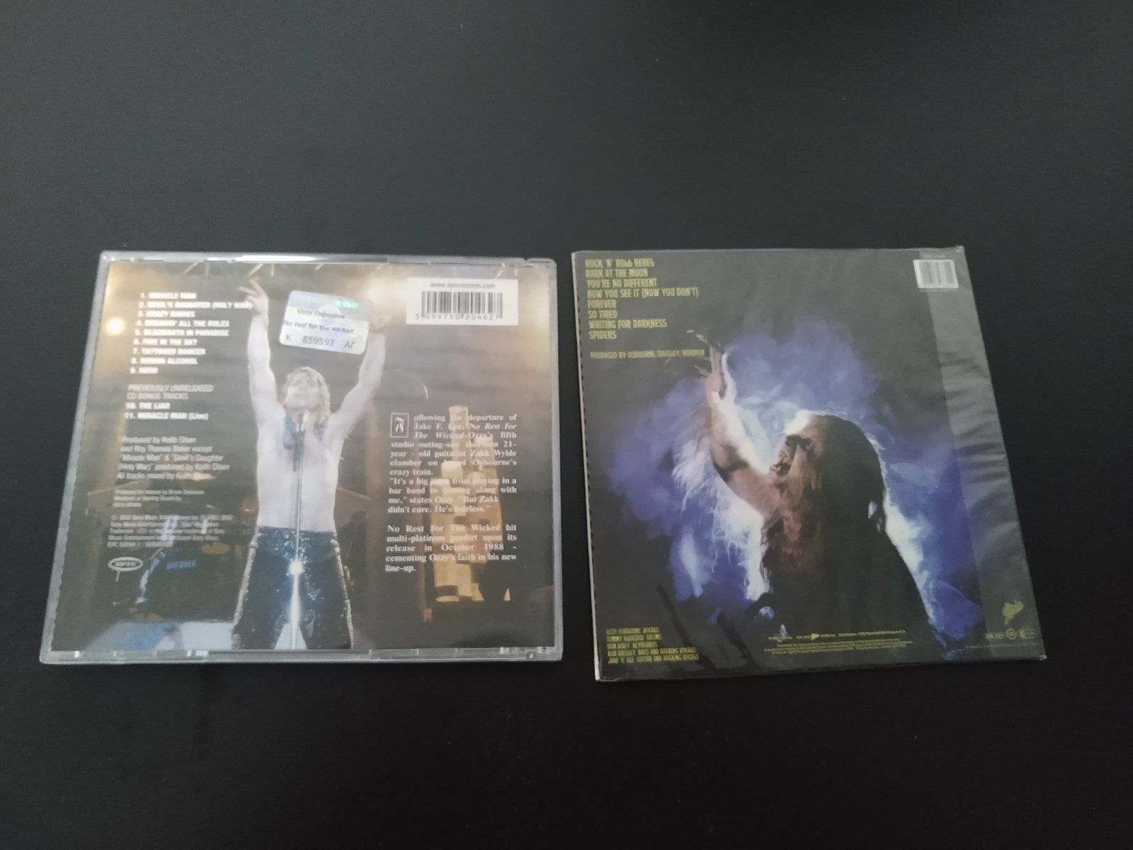 Ozzy Osbourne CD  и Vinyl-CD лицензия Epic Records