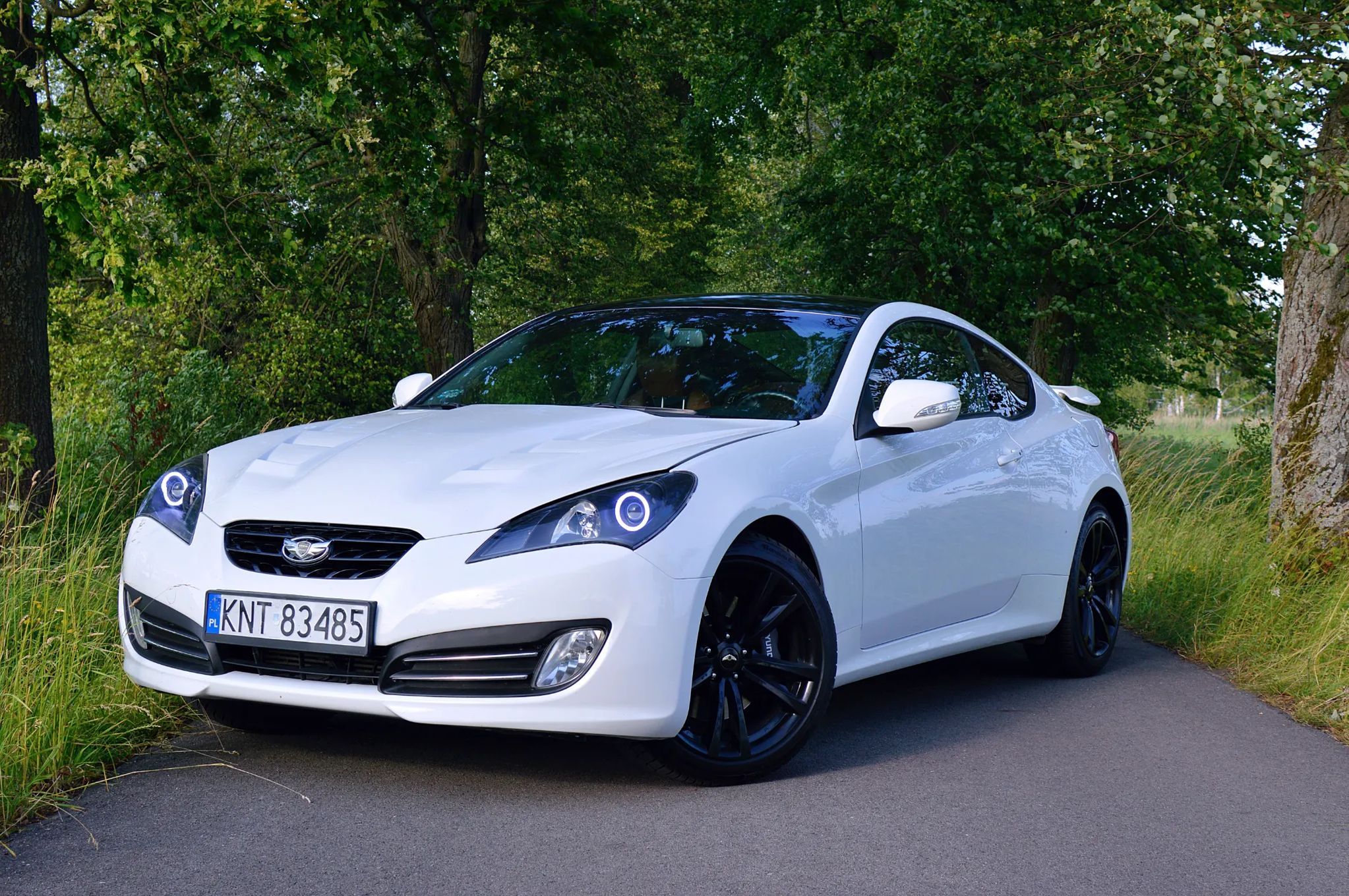 Hyundai Genesis Coupe tylko 90tys km, zadbany, bez rdzy, lampy custom, executive