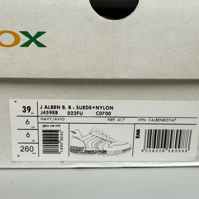 Кросівки Geox Alben 39 р. кроссовки