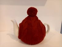 NOWY Ceramiczny dzbanek do herbaty Home&You ubranku z jerseyu