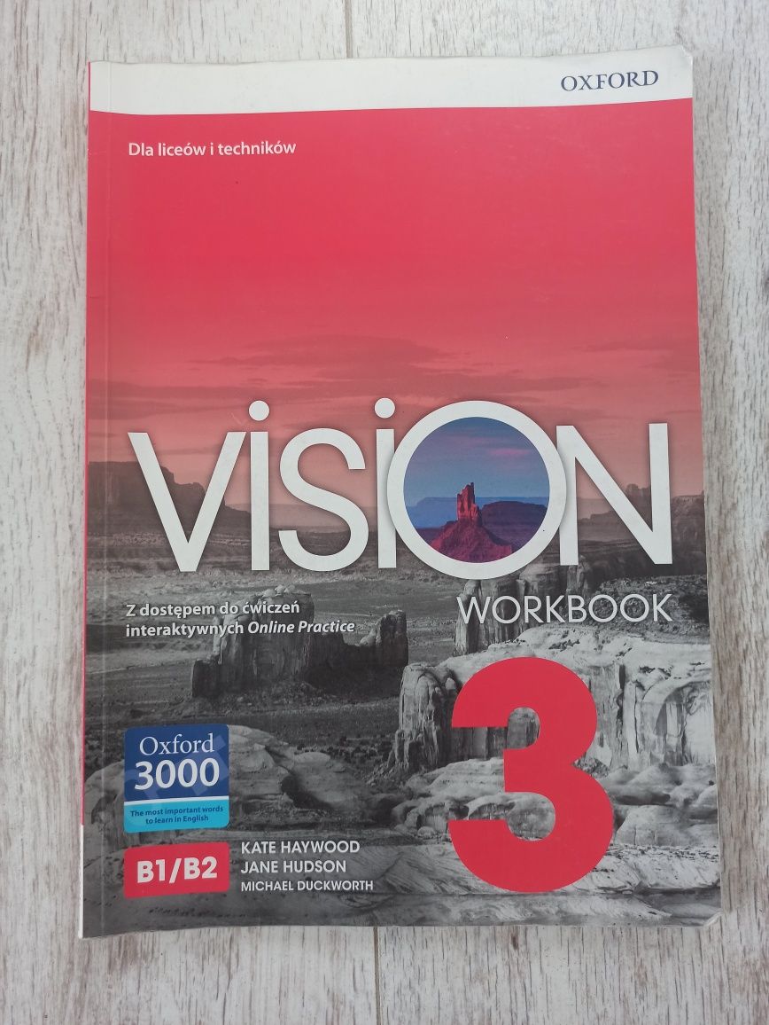 Vision 3 workbook