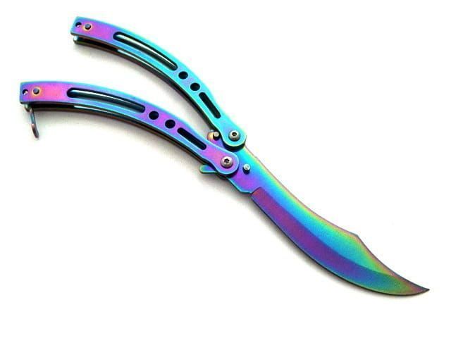 Nóż Motylek Balisong Cs:Go Motylkowy N454e