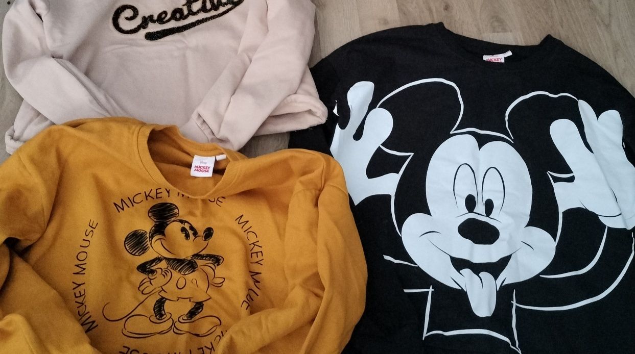 Zestaw ubrań Bluzy dziewczynka 11-12 lat Mickey Disney