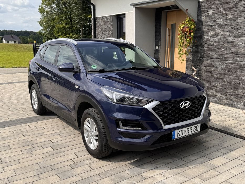 Hyundai Tucson lift 2019r benzyna led alu klima kamera niski przebieg