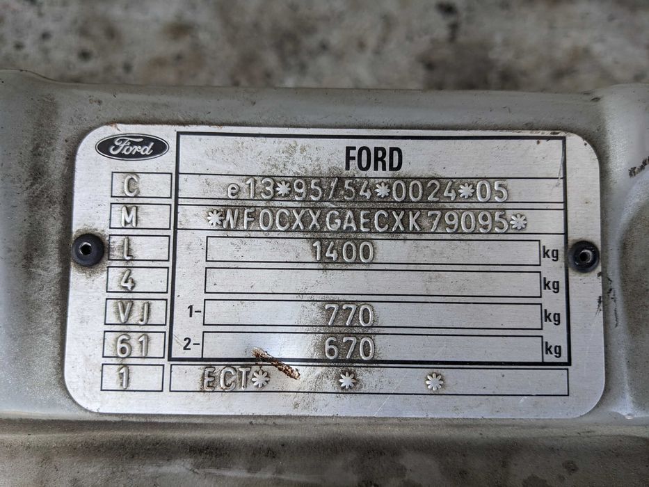 Ford Puma I 1.7 B Pas Przedni Belka Wzmocnienie