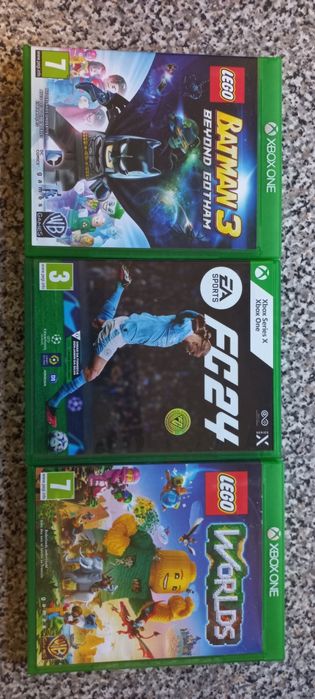 Fc 24/Lego Batman 3/Lego worlds Xbox one