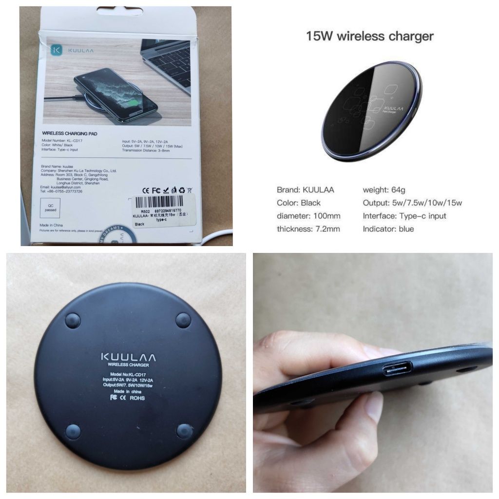 1.Аудіоприймач ресирвер BR04, C39, KN319 2. Зарядка samsung