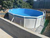 Piscinas chapa aco