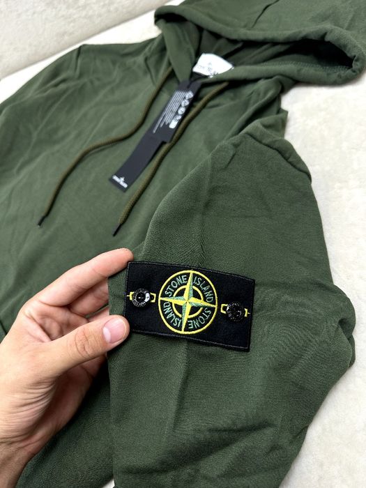 Хакі худі Stone Island | Аунтефік ОЛХ ДОСТАВКОЮ!