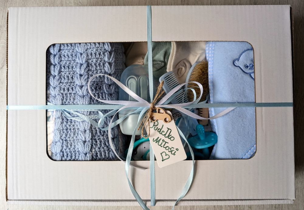 Prezent dla niemowlaka, baby shower, chrzciny, prezent dla noworodka