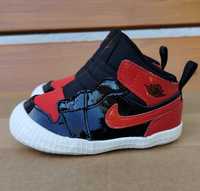 Кожаные кроссовки для младенцев пинетки Nike Air Jordan 1 Оригинал 19р