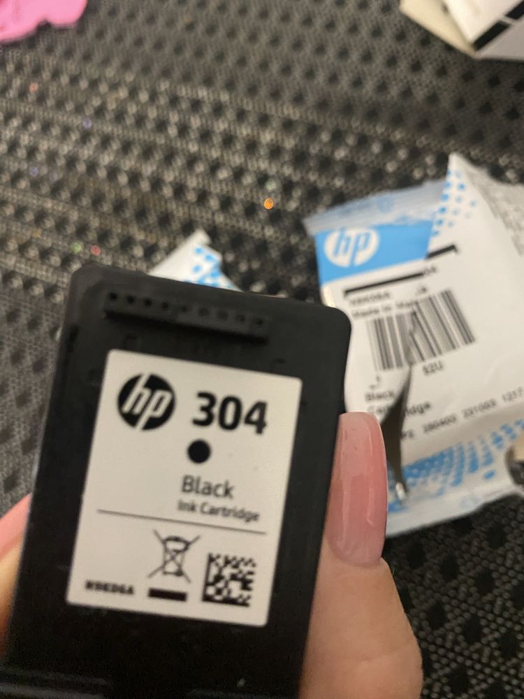 Zestaw tuszy do drukarki HP czarny plus kolor