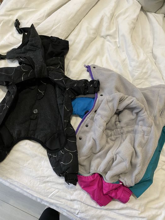 Комбінезон зимовий  bark&go животик дівчинка