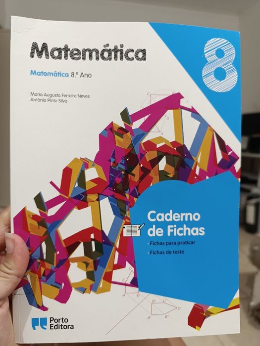 Matemática - Caderno de Fichas 8° ano, Porto Editora