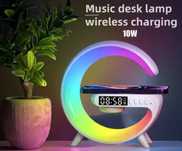 Lampka nocka głośnik Bluetooth 5w1 wielokolorowe podswietlenie LED Now