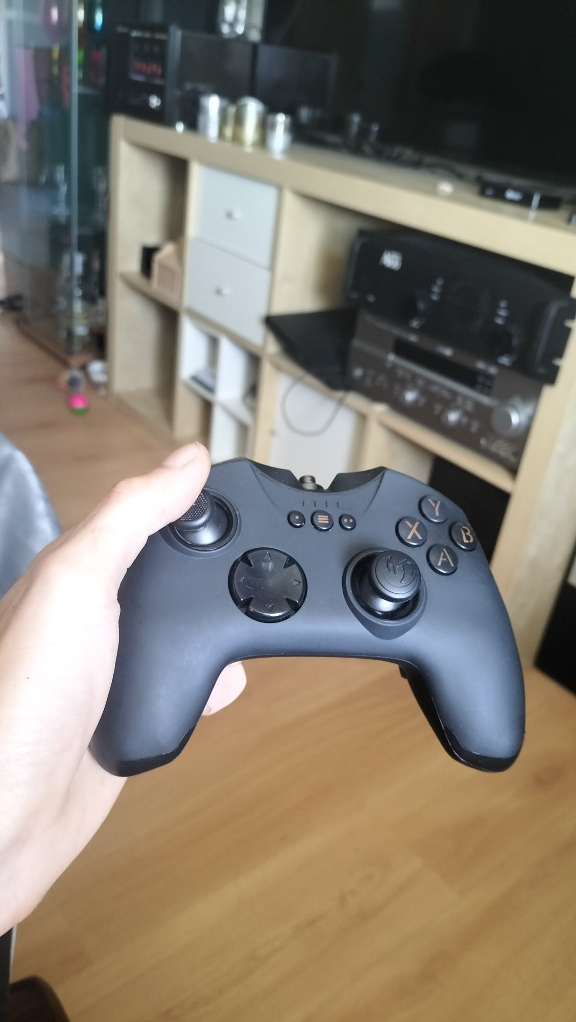 Pad gamingowy dla gracza łopatki joystick podświetlany  wiele trybów