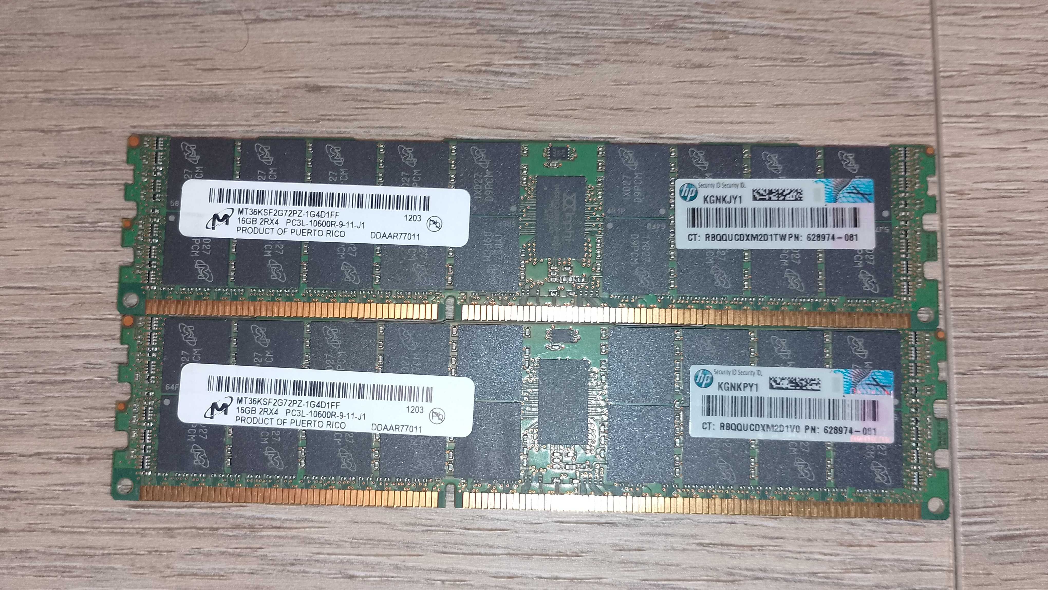 Серверна оперативна пам`ять DDR3 16GB 2Rx4 PC3L