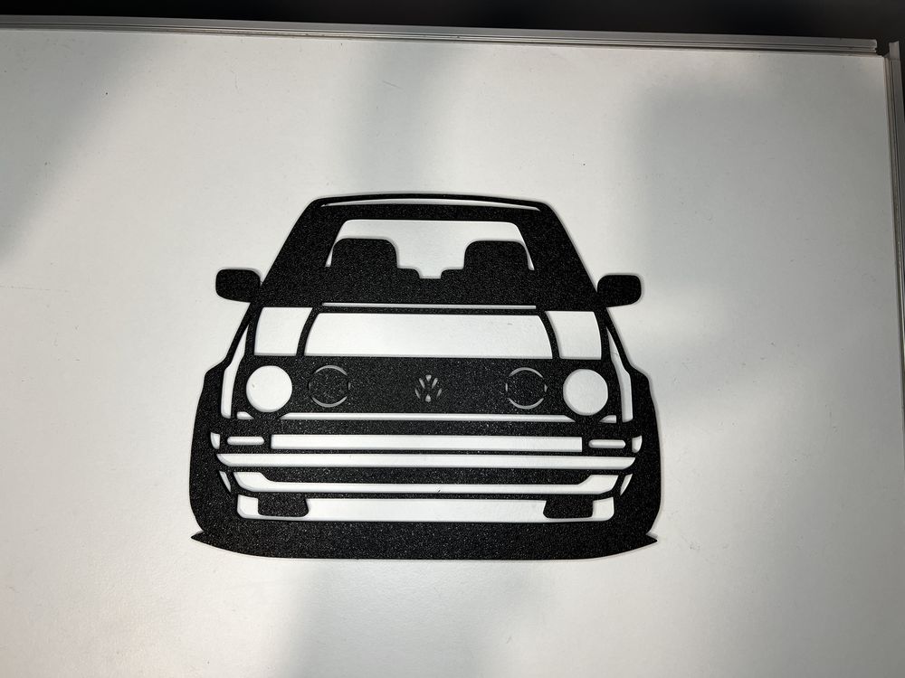 Silhuetas Volkswagen Golf