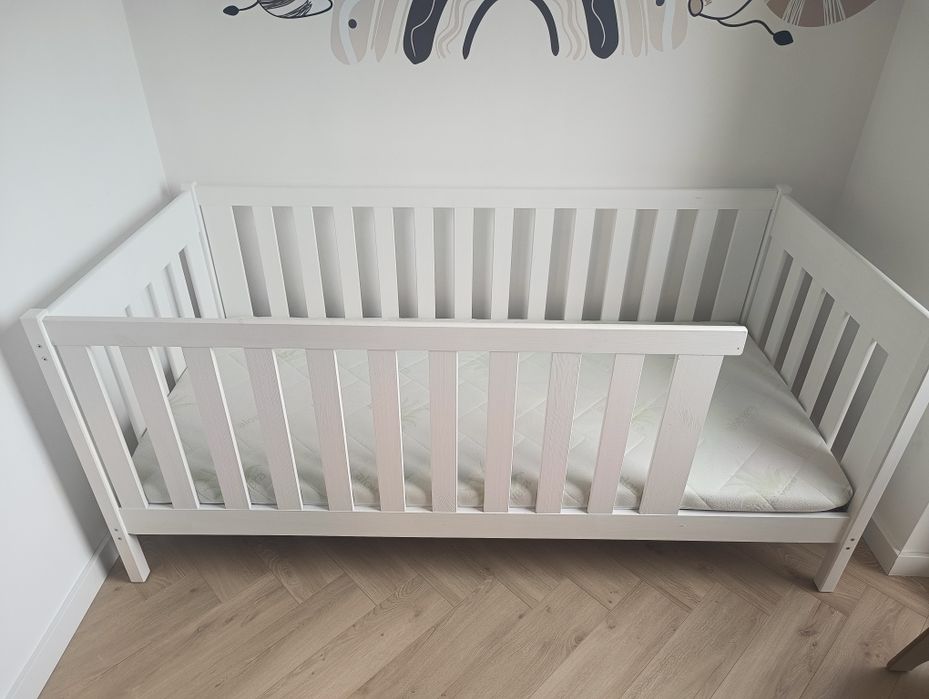 Łóżko piętrowe 80 x 180 lano meble Emilka białe