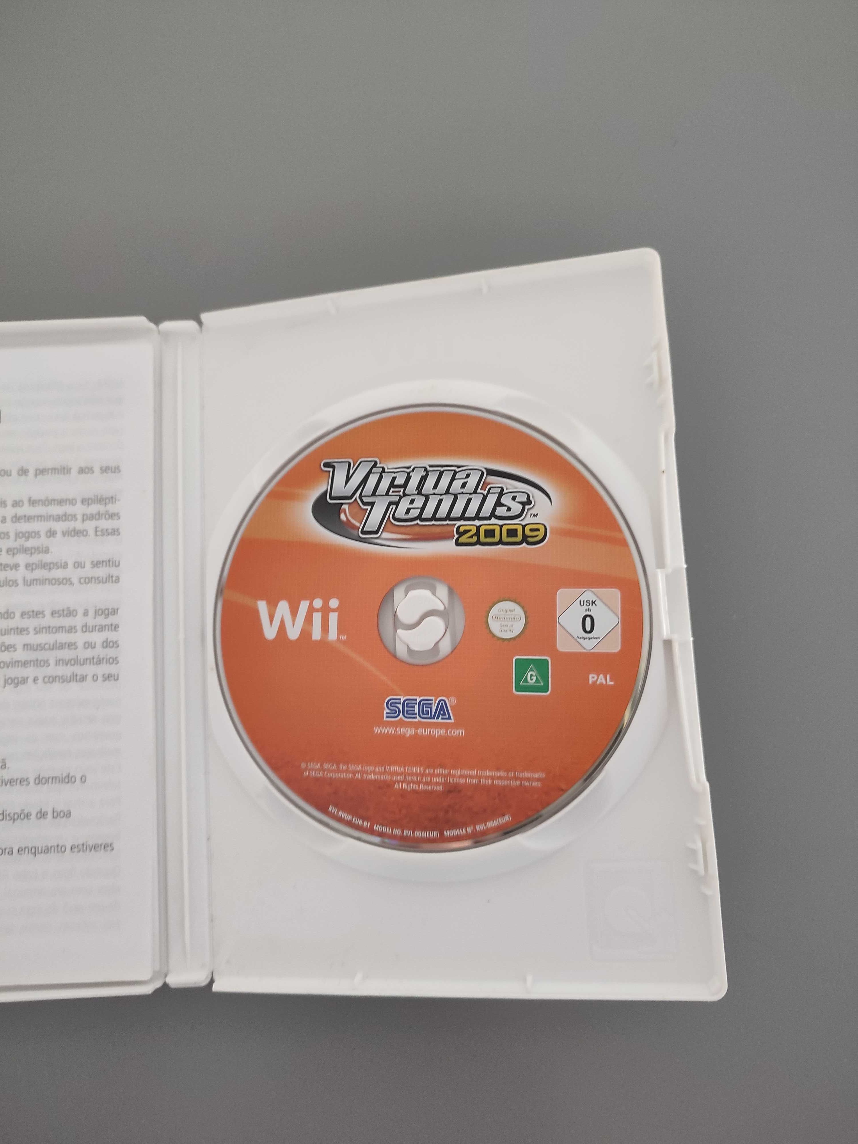 Jogo Virtua Tennis 2009 - Wii