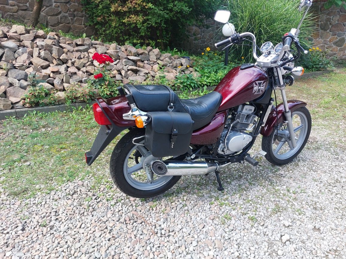 Hyosung Cruise Ga 125 kat B A1, choper, ( jak virago rebel daelim )