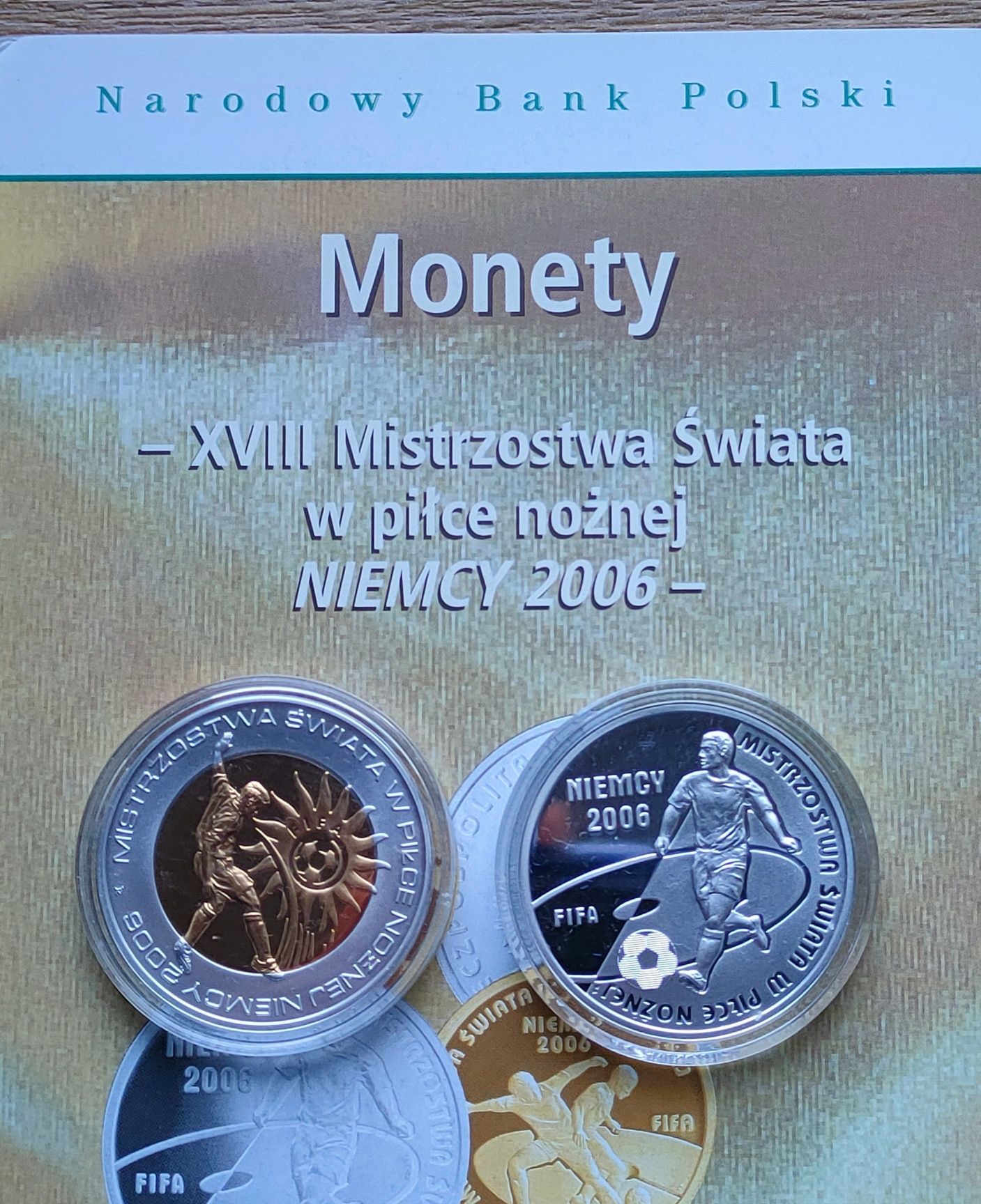 Monety 10 zł Niemcy 2006 Mistrzostwa Świata w Piłce Nożnej