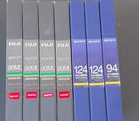 Cassetes Vídeo Betacam SP e Betacam Digital