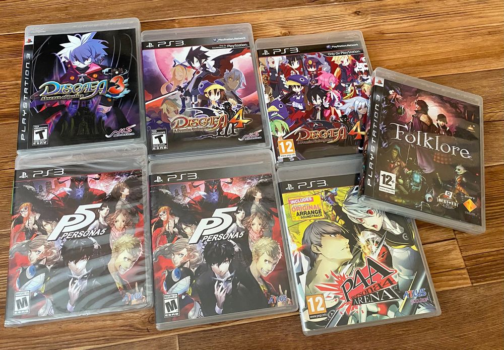 Sony PlayStation 3: Folklore, Persona, Disgaea, Final Fantasy, JoJo