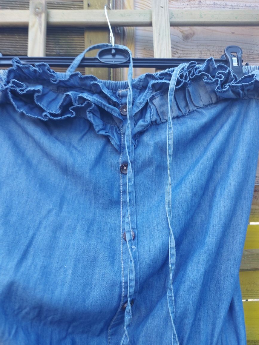Kombinezon damski ala jeans rozmiar XL/2XL
