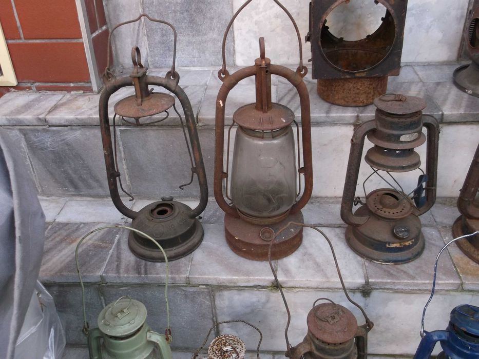 przedwojenne lampy naftowe