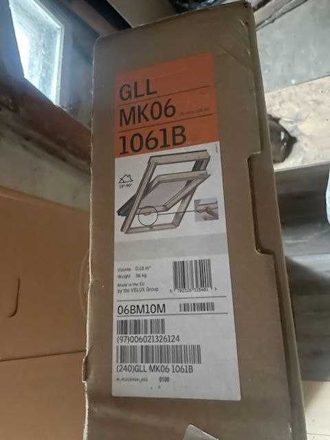 2 Okna dachowe Velux GLL 1061B MK06 78x118 cm