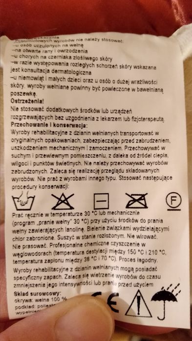 Sprzedam pościel rehabilitacyjną