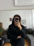 Levi’s Sherpa Trucker, Kurtka jeansowa, czarna, roz. M
