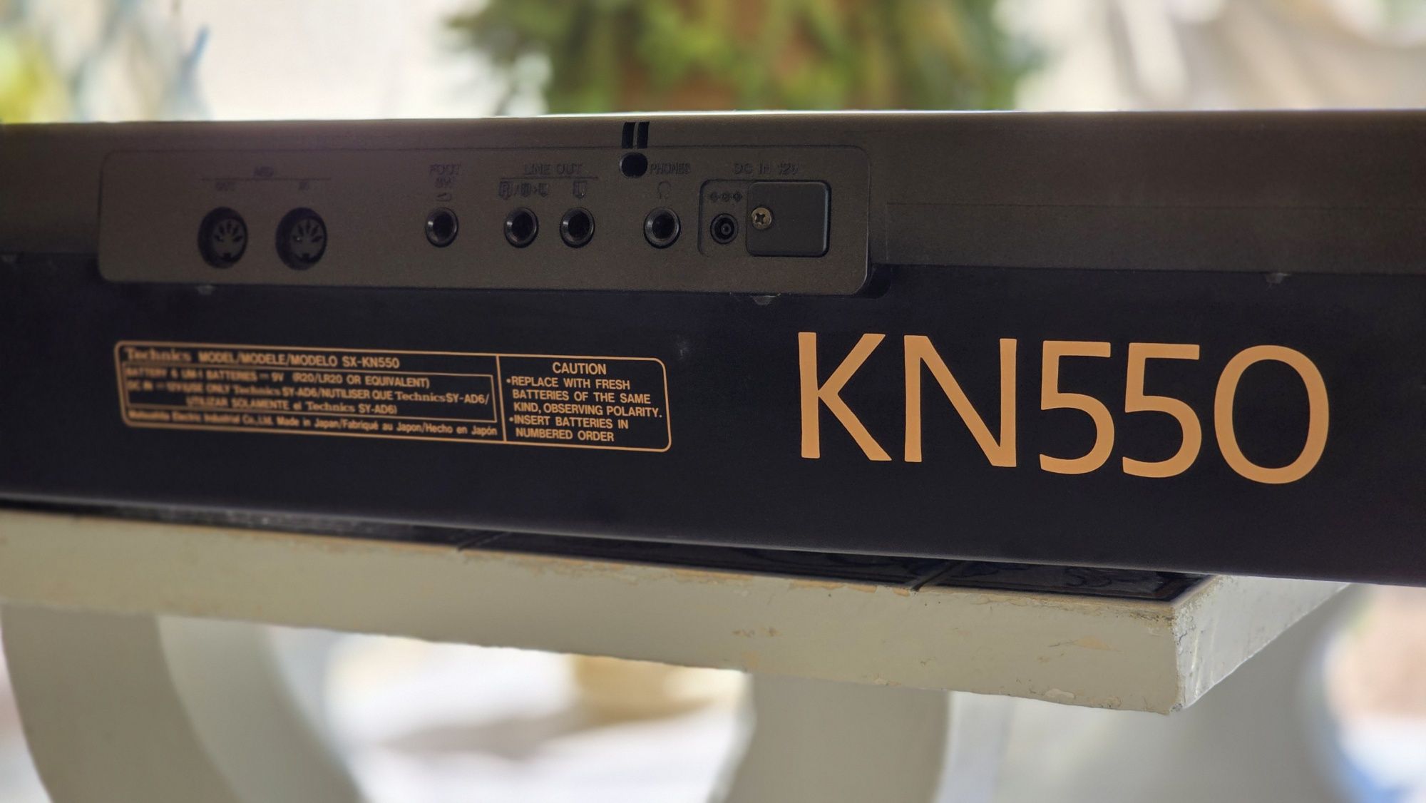 Technics KN550 Orgão/Piano