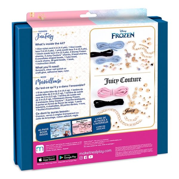 Make it real: Набір для створення шарм-браслетів Крижане серце