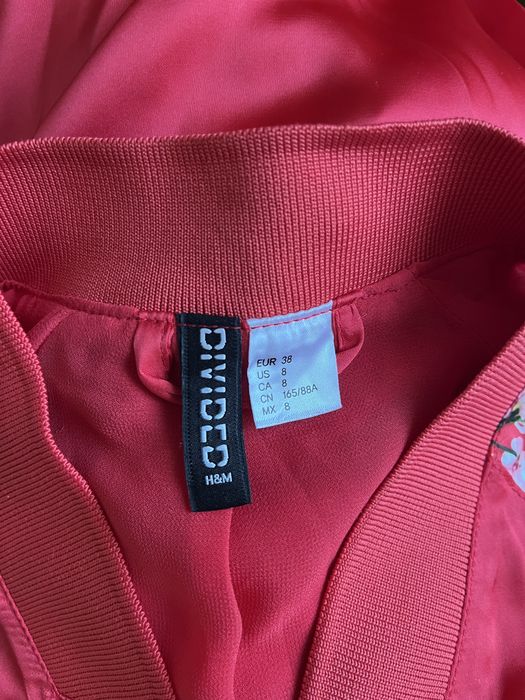 Blusão vermelho fuscia H&M