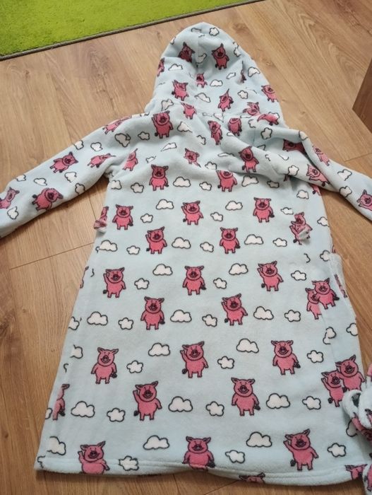 Szlafrok dla dziewczynki rozmiar 134 wiek 8-9 lat M&S