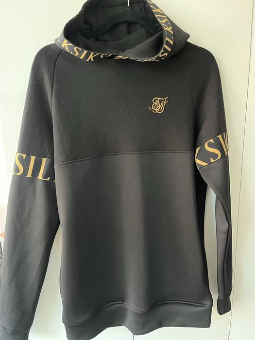Толстовка чорна siksilk, розмір s