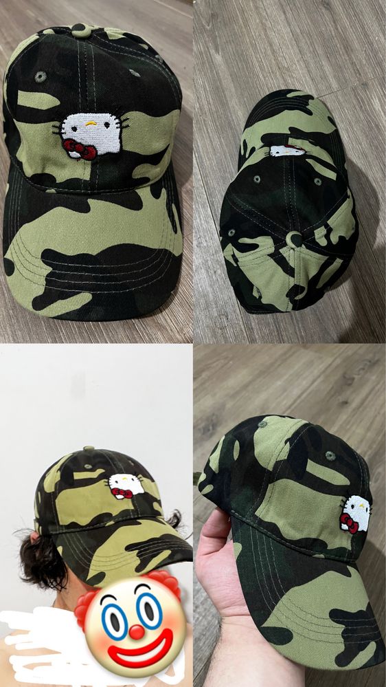 Кепка Hello Kitty Y2K