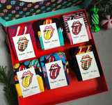 Zestaw 6 par Happy Socks Rolling Stones 36-40 gift box limited edition