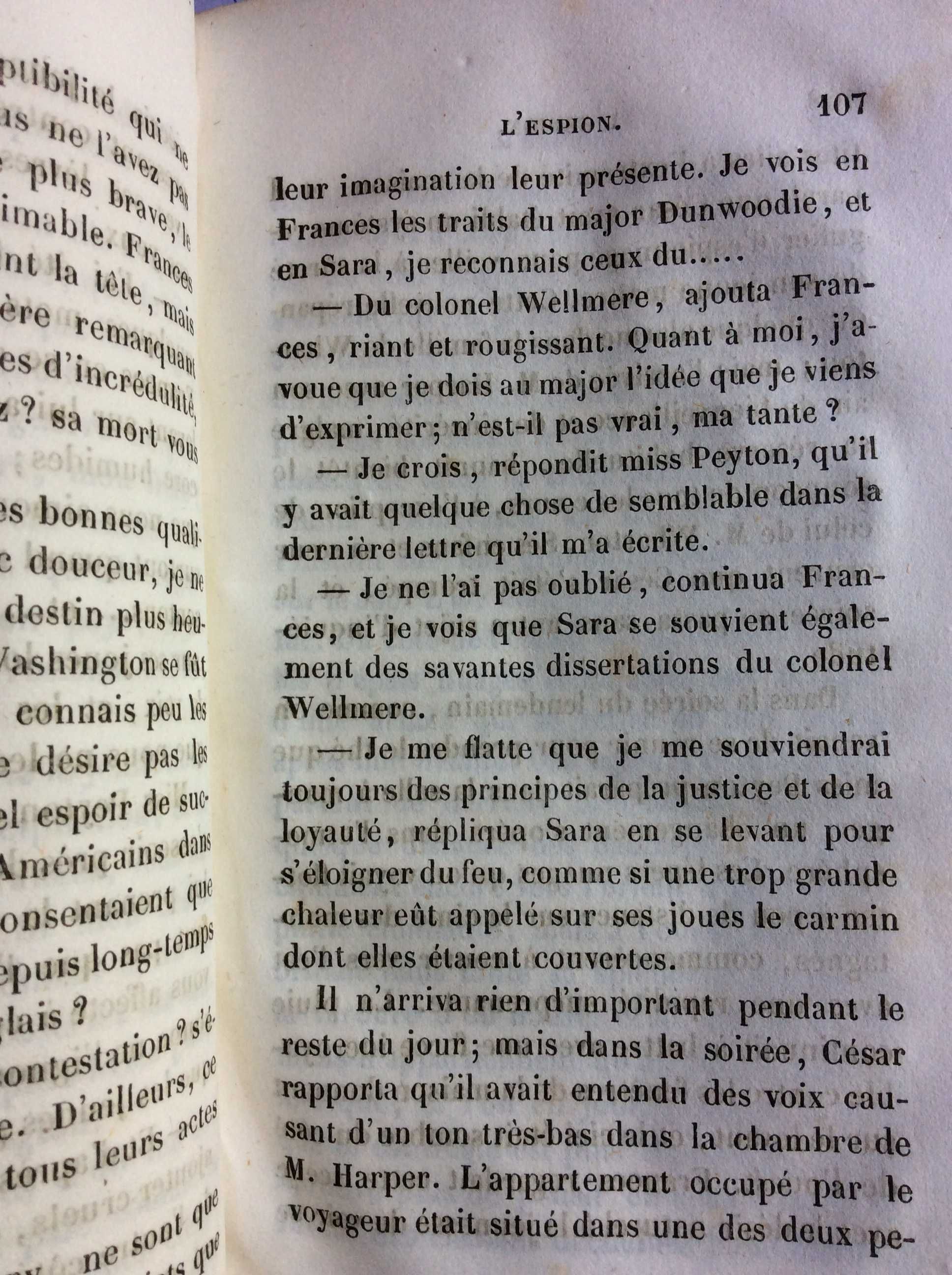 Romance histórico - L'Espion, Episode de la Guerre d'Independ., 1838