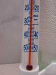 Zewnętrzny termometr zaokienny biały dokładny -50'C/+50'C