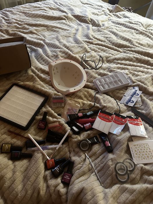 Набор для маникюра и наращивания ногтей