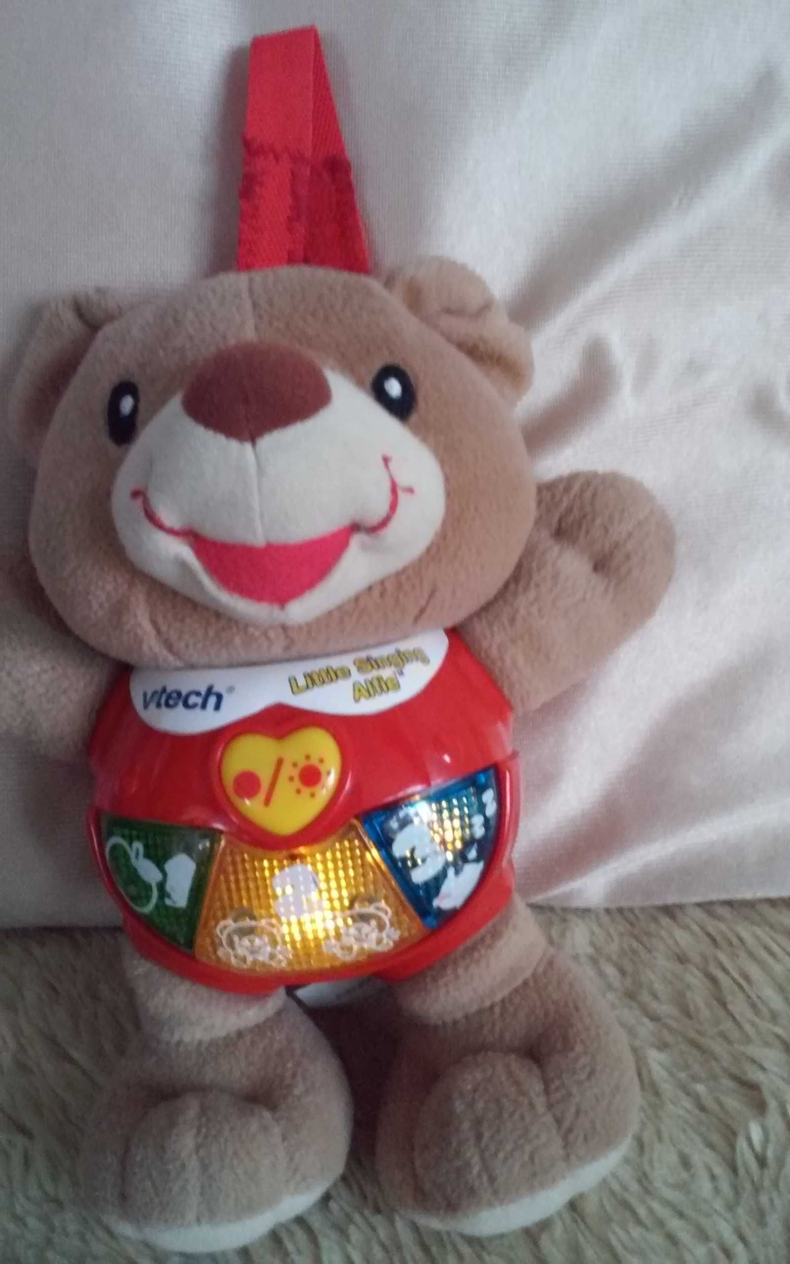 Interaktywny miś zawieszka Vtech światło dźwięk