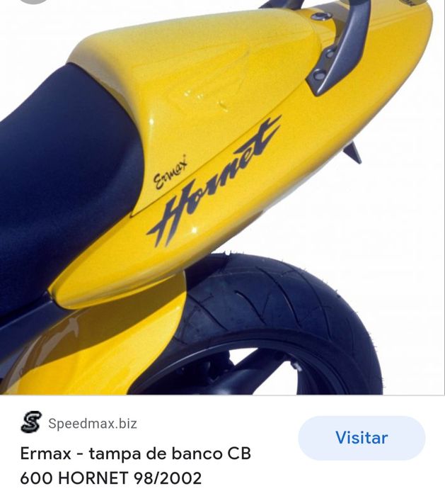 Tampa banco Honda hornet 1999