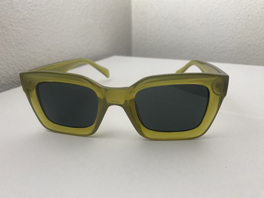 Óculos Quadrados Green grey